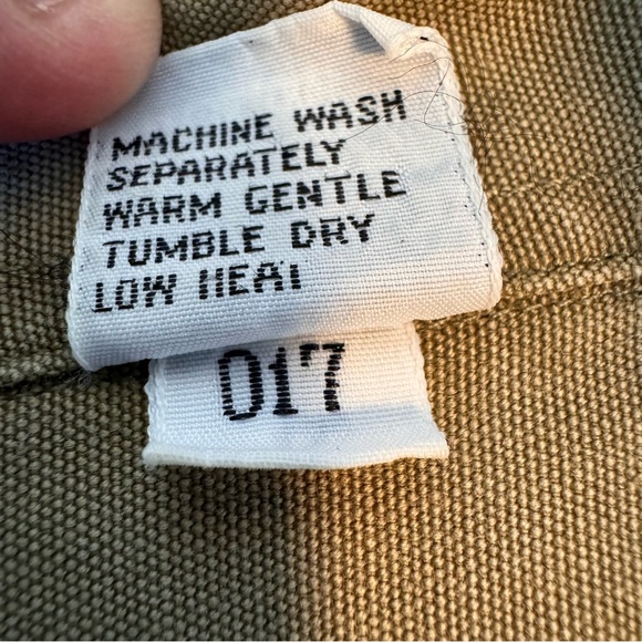 Sold** Cabelas Shirt Mens 3X Beige Tan Long Sleeve Button Up  Pockets Hiking - Picture 7 of 13